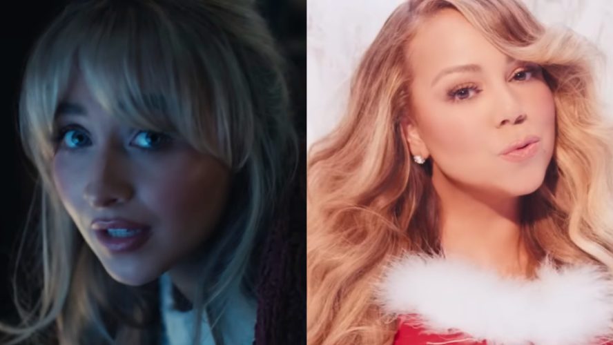 Sabrina Carpenter References Mariah Carey In Announcement For Netflix Christmas Special, So Bring On The Holiday Feud